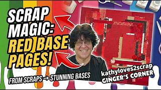 Stop Throwing Away Your Scraps! 🛑✂️ Turning Leftover Paper into Stunning Layout Bases!