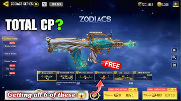 Buying full Zodiac series armory draw in codm | 6 legendary guns in one draw 😱