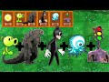 Godzilla + Cartoon Cat + Traffic Light Head + Venom - Plants vs Zombies Fusion Animation ❤️Bit Pixel