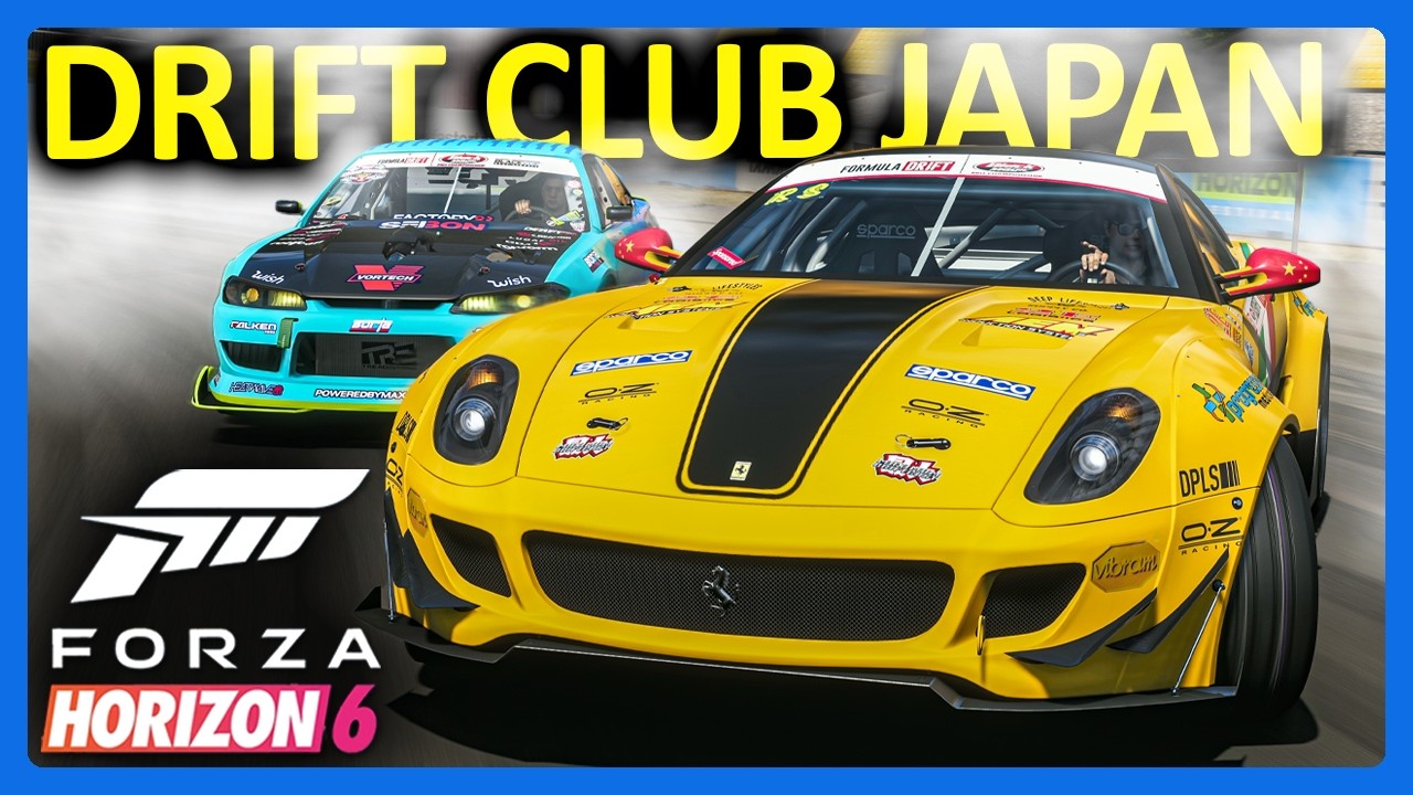 Forza Horizon 6 : DRIFT CLUB JAPAN!! (FH6 Part 13)