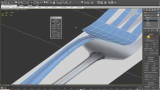 3dsMax 2010 - Poly modeling a Dinner Fork - 3 of 4