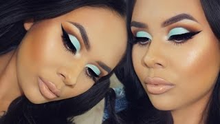 video thumbnail for: MINT CUT CREASE + DOSE OF COLORS EYES CREAM PALETTE