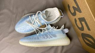 Adidas Yeezy Boost 350 V2 Mono Ice GW2869 Review From Supkicks