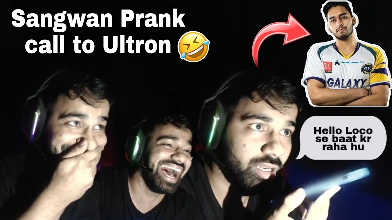 Sangwan Prank Call to Ultron 🤣 