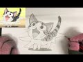 Drawing Chi (Chi's Sweet Home) チーズスイートホーム チー 描いてみた