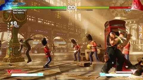 SFV Guile sonic boom loop