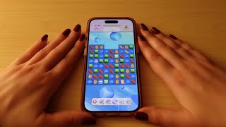 ASMR Playing Candy Crush + gum chewing screenshot 2
