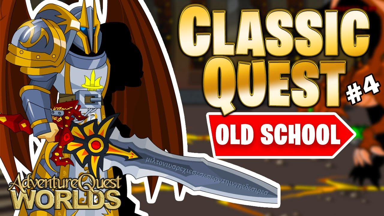 THE RED DRAGON! OMG! AQW ClassicQuest Ep. 4 | Old School AQW Series