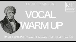 Part 4: Advanced Bel Canto Vocal Warm Up from 1830 (intervals of a 5th and 6th)