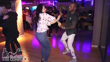 William Dos Santos & Liza Yelyaive dance Brazilian Zouk 2