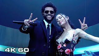 Ariana Grande - off the table ft. The Weeknd (Vevo Live Performance) [AI 4K 60fps]