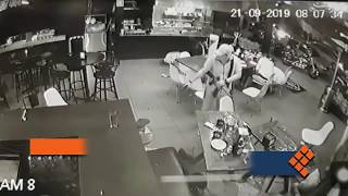 Revelan video de homicidio múltiple en bar California de Uruapan