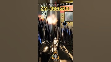 NO SCOPE in Apex Legends!! #apex #apexlegends #legend #noscope #sniper #xbox #playstation #ps5 #game