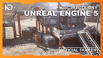 Sci-Fi Colony - Trailer - Unreal Engine 5 #GameDev #UE5 #unrealengine #pcgaming #gamedev
