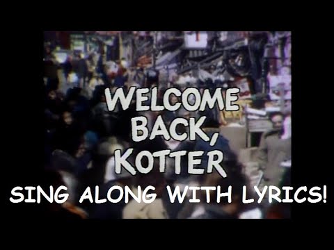 Welcome Back Kotter theme song - lyrics on screen - YouTube