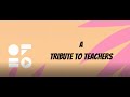 A TRIBUTE TO THE TEACHERS || CLASS XI 'B' || TEACHER'S DAY || 5 SEPTEMBER 2020