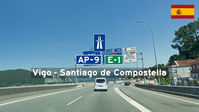 E] AP-9 Pontevedra - Santiago - YouTube