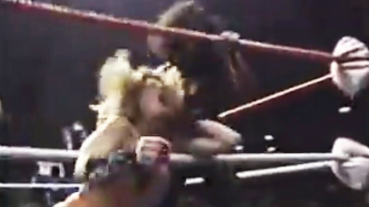 WWC WVR LPWA MISTY BLUE HEIDI LEE VS BAD BLACK BLACKVENUS FALL 1 OF A THREE FALLS MATCH 1994 4K60FPS
