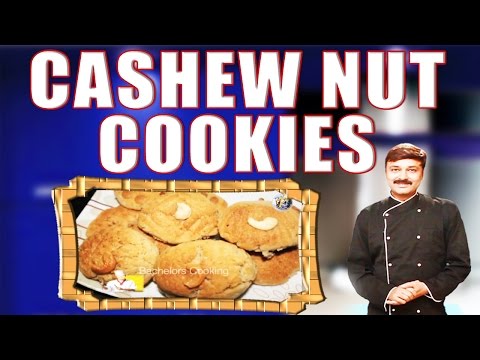 CASHEW NUT COOKIES II काजू कुकीज़ II BY F3 BACHELORS COOKING II