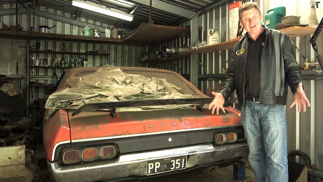 Aussie 1972 Ford Falcon GT BARN FIND - Stored for 28 Years! - YouTube
