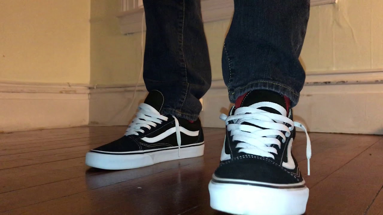 vans old skool loose lace