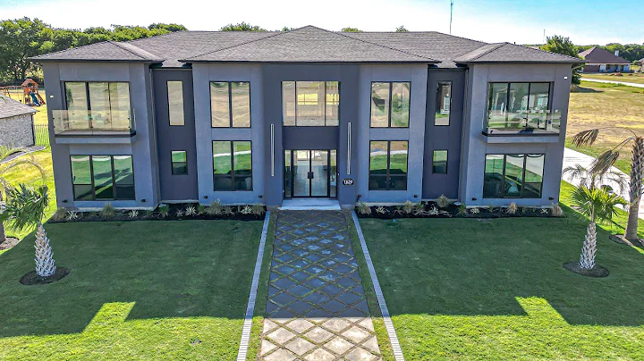 INSIDE A LUXURY MODERN HOUSE TOUR NEAR DALLAS TEXAS ON 1+ ACRE LOT | 5 BED | 6 BATH | 4418 SQFT