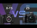 Fujifilm X-T5 vs Nikon Z5