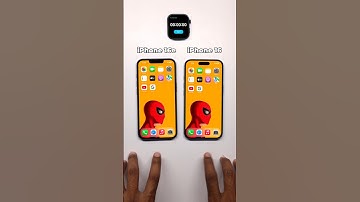 iPhone 16 vs iPhone 16e: INSANE Speed Test! ⚡ Who’s the Real King? #Shorts#ViralVideo