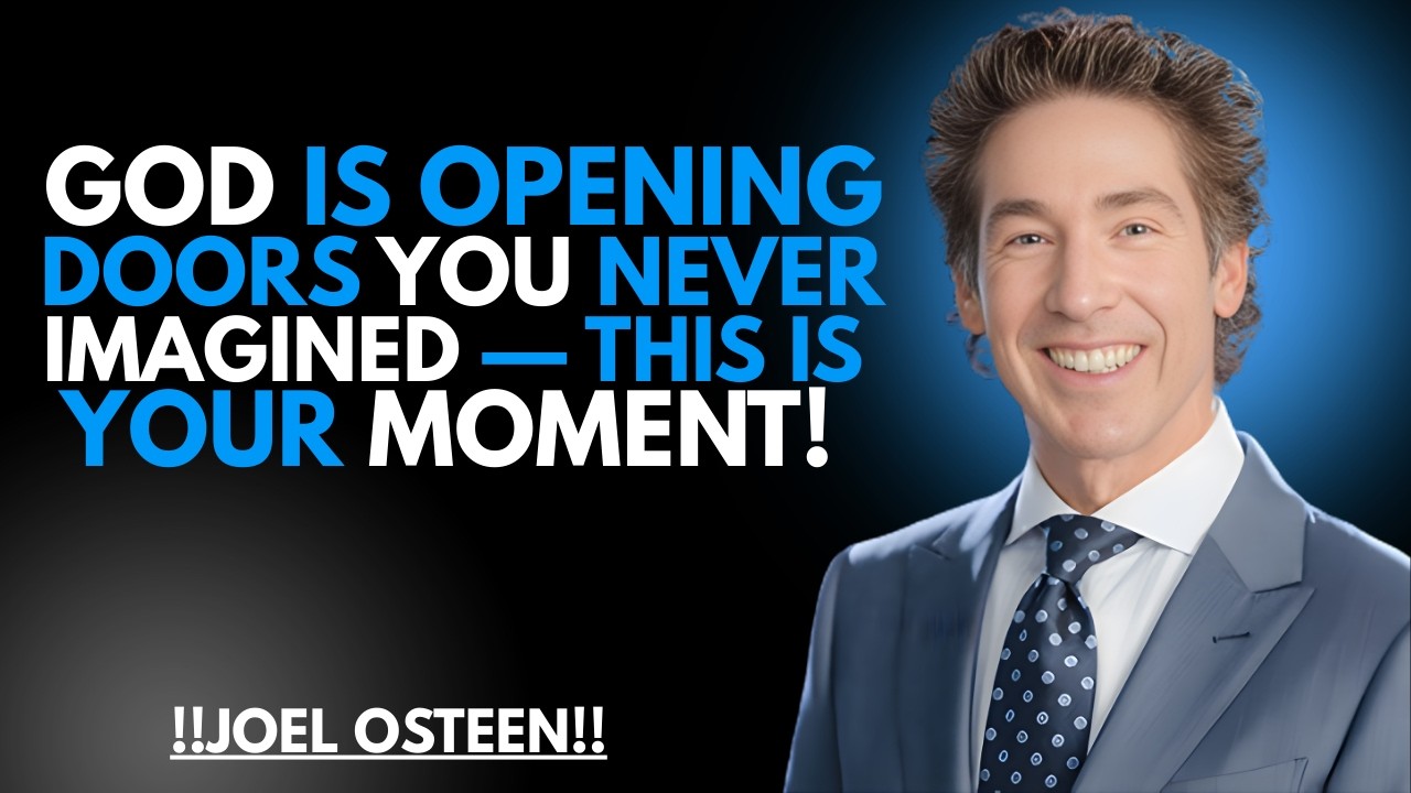 GOD IS OPENING DOORS YOU NEVER IMAGINED — THIS IS YOUR MOMENT!
