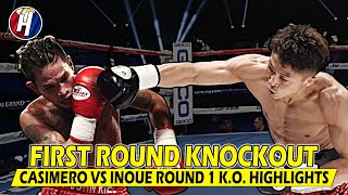 Explosive 1st Round Knockouts CASIMERO VS INOUE 井上 尚弥 Highlights