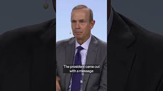 Chevron CEO: Oil markets are "uncertain, volatile" #shorts #chevron #oil #iran #trump #markets