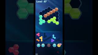 BLOCK HEXA PUZZLE LEVEL 87 ANSWERS JUMBLE A LEVEL PACK PREMIUM PUZZLES screenshot 3