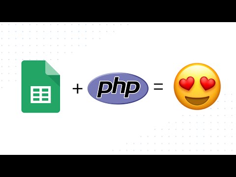 Google Sheets and PHP