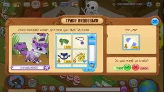 Animal Jam Trading my Rare Raccoon Tail