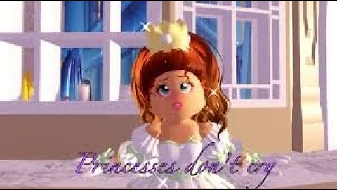 Princesses Dont Cry❤️ ~Roblox music video~