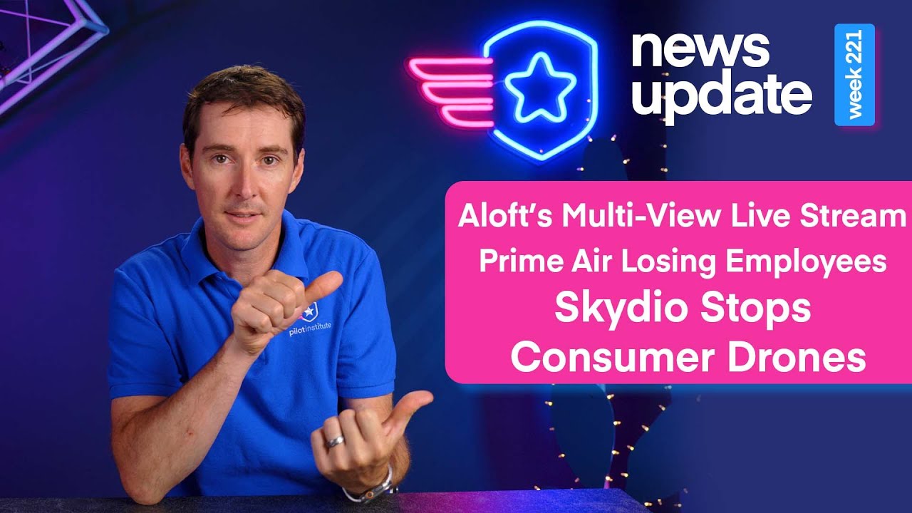 Drone News: Skydio leaves consumer drones, eleft live streaming, prime air updates, upcoming events