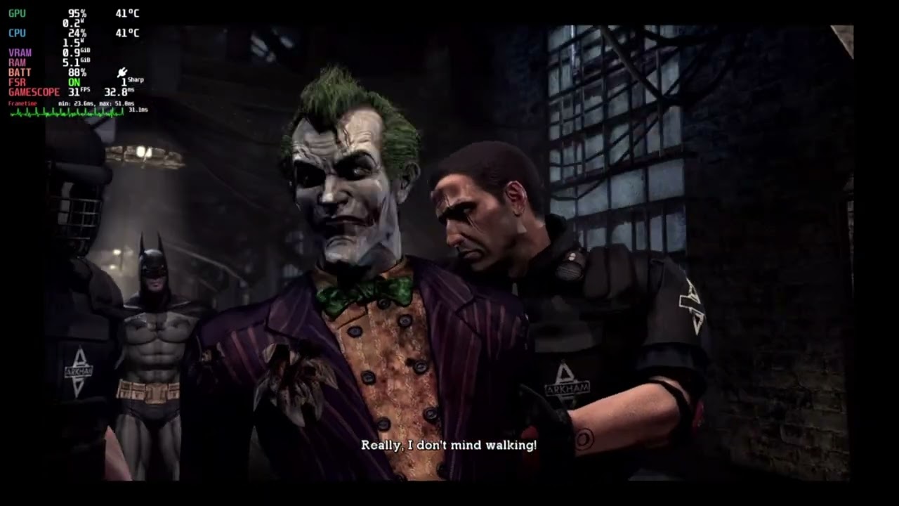 Batman: Arkham Asylum - Lutris