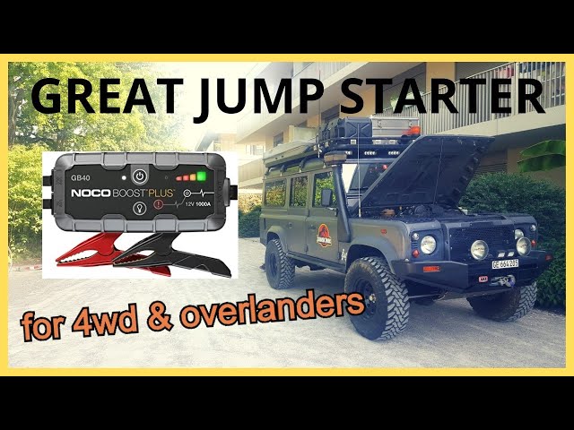 NOCO GB40 JUMP STARTER FOR OVERLANDERS