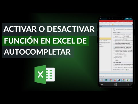 Cómo Activar o Desactivar la Función Autocompletar de Excel