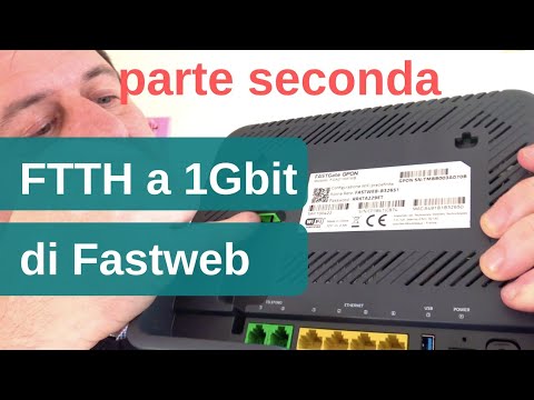 Recensione Fastgate GPON: setup e impostazioni - parte seconda