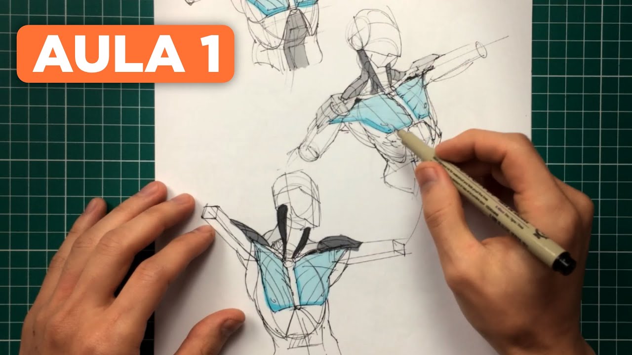 como hacer cuerpos  Tutoriais de desenho, Tutorial de desenho