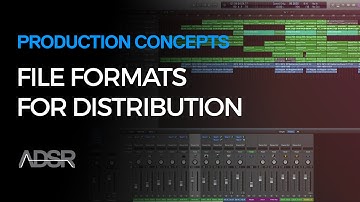 Master File Formats for Distribution