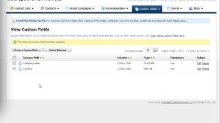 02. How to Create Custom Fields on Interspire Email Marketer