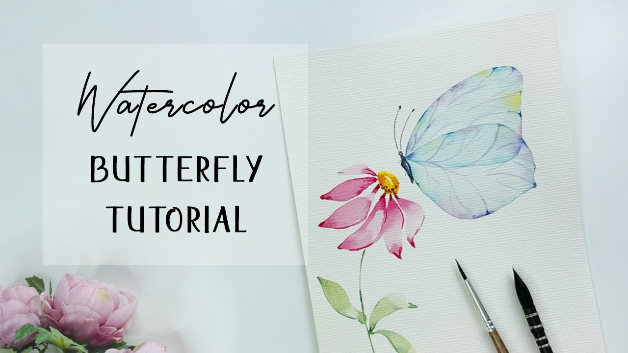 How To Paint Watercolor Butterfly EASY Tutorial YouTube Maxresdefault