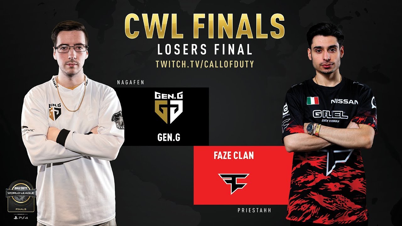 Gen.G vs FaZe Clan | CWL Finals 2019 | Day 3