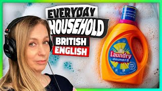 British English For Household Tasks And Domestic Chores #EnglishLesson 💛 Ep 740