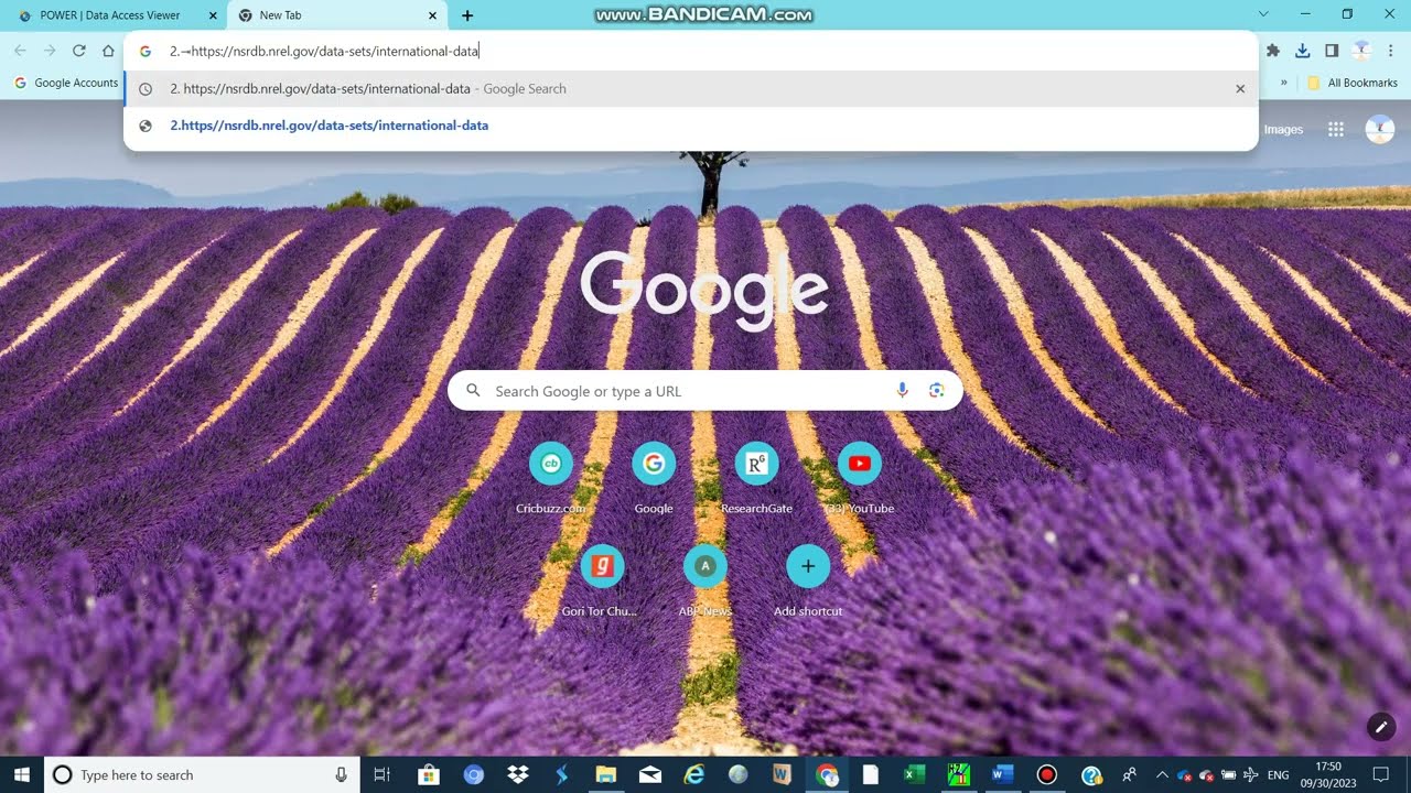 Download Solar radiaton data Part 1