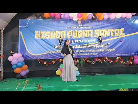 Penampilan Pidato B. Inggris oleh ukhti Tika P.S | Wisuda Purna Santri 2 | #pesantrenbirrulwaalidain