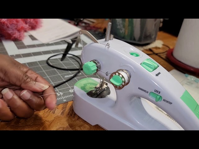 Singer Stitch Sew Quick - Handheld Mending Device - Product Demonstration 