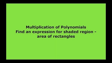 Find an expression for shaded region area of rectangles
